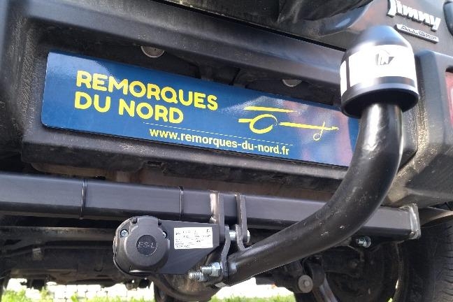 attelage sur Suzuki Jimny