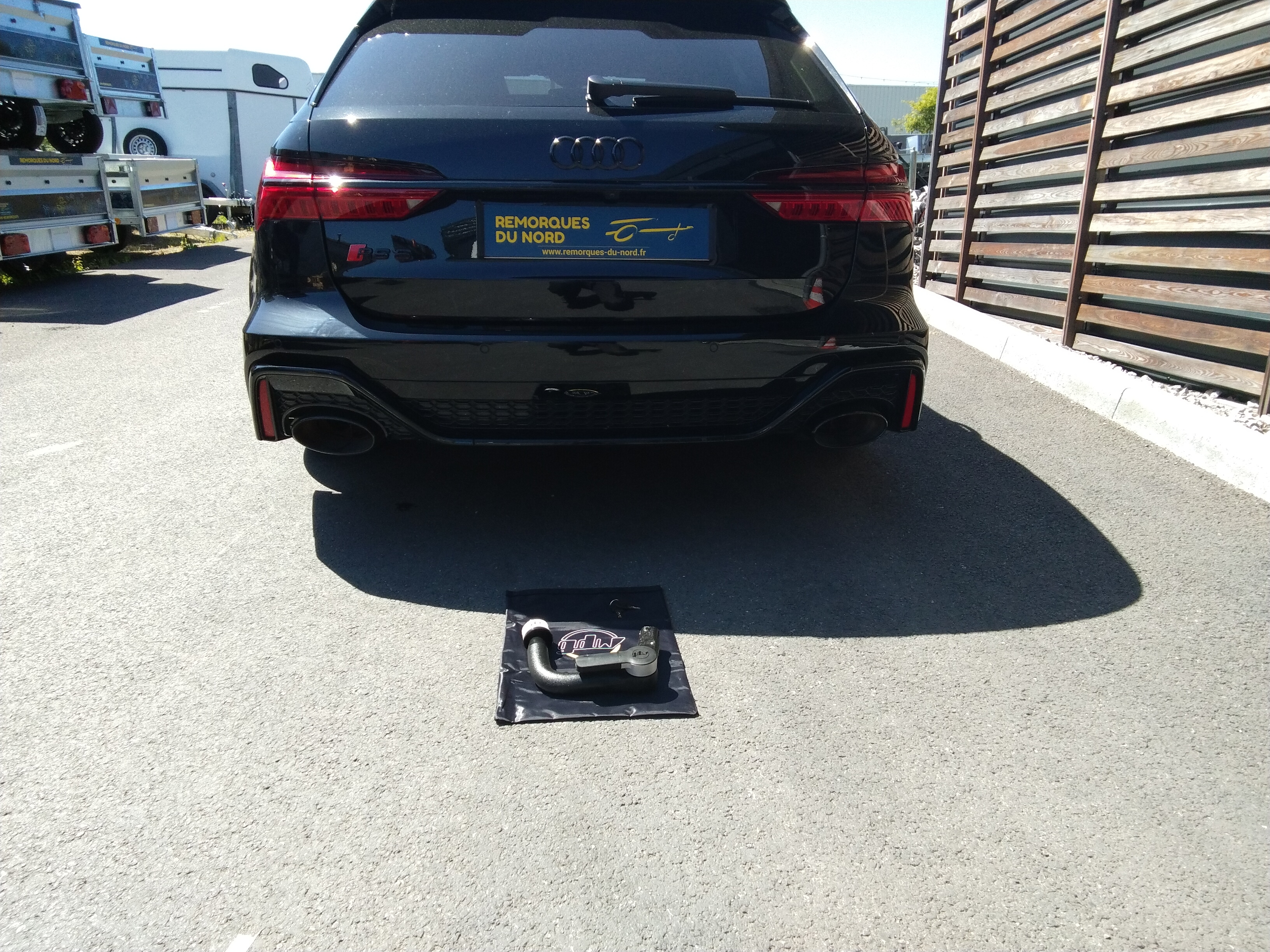 attelage sur Audi A6 Break