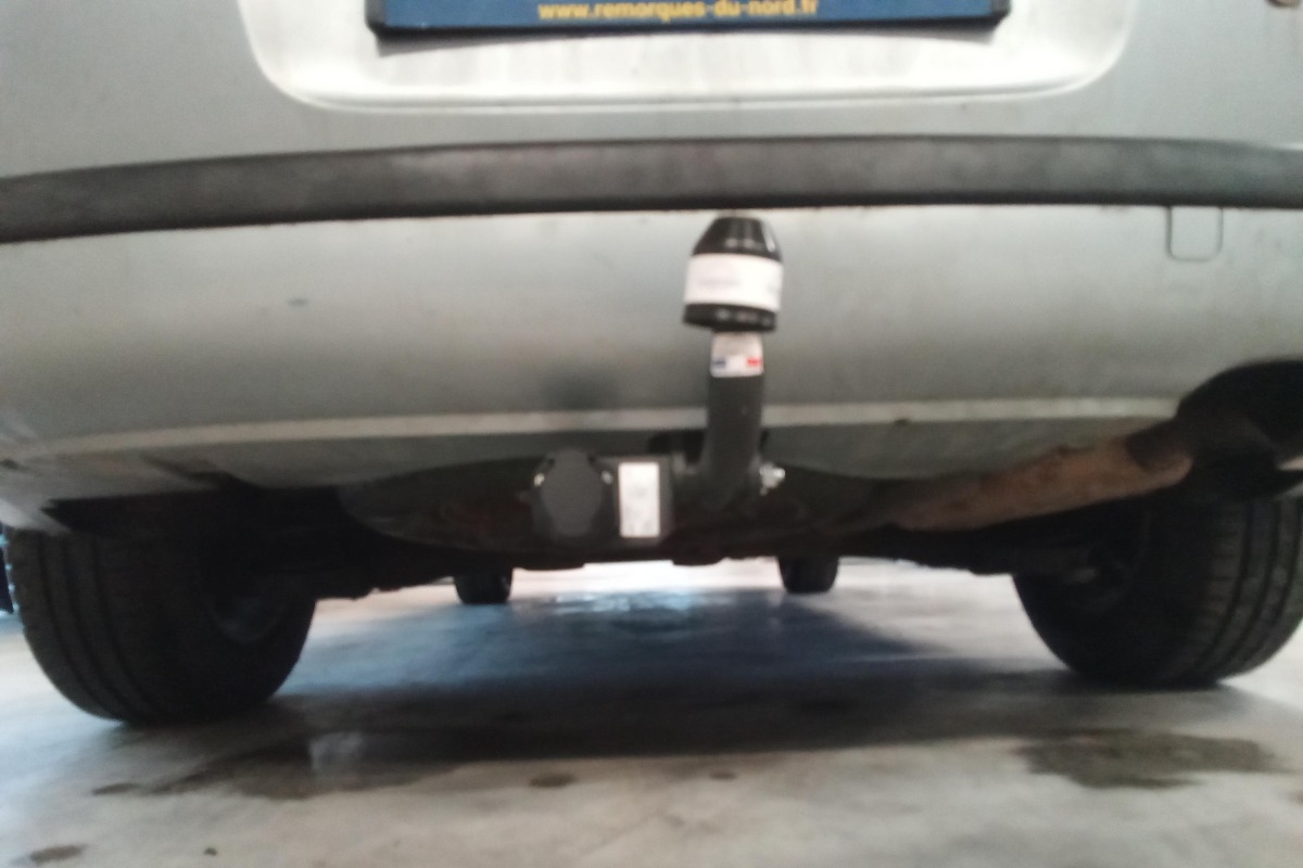 attelage sur Peugeot 807