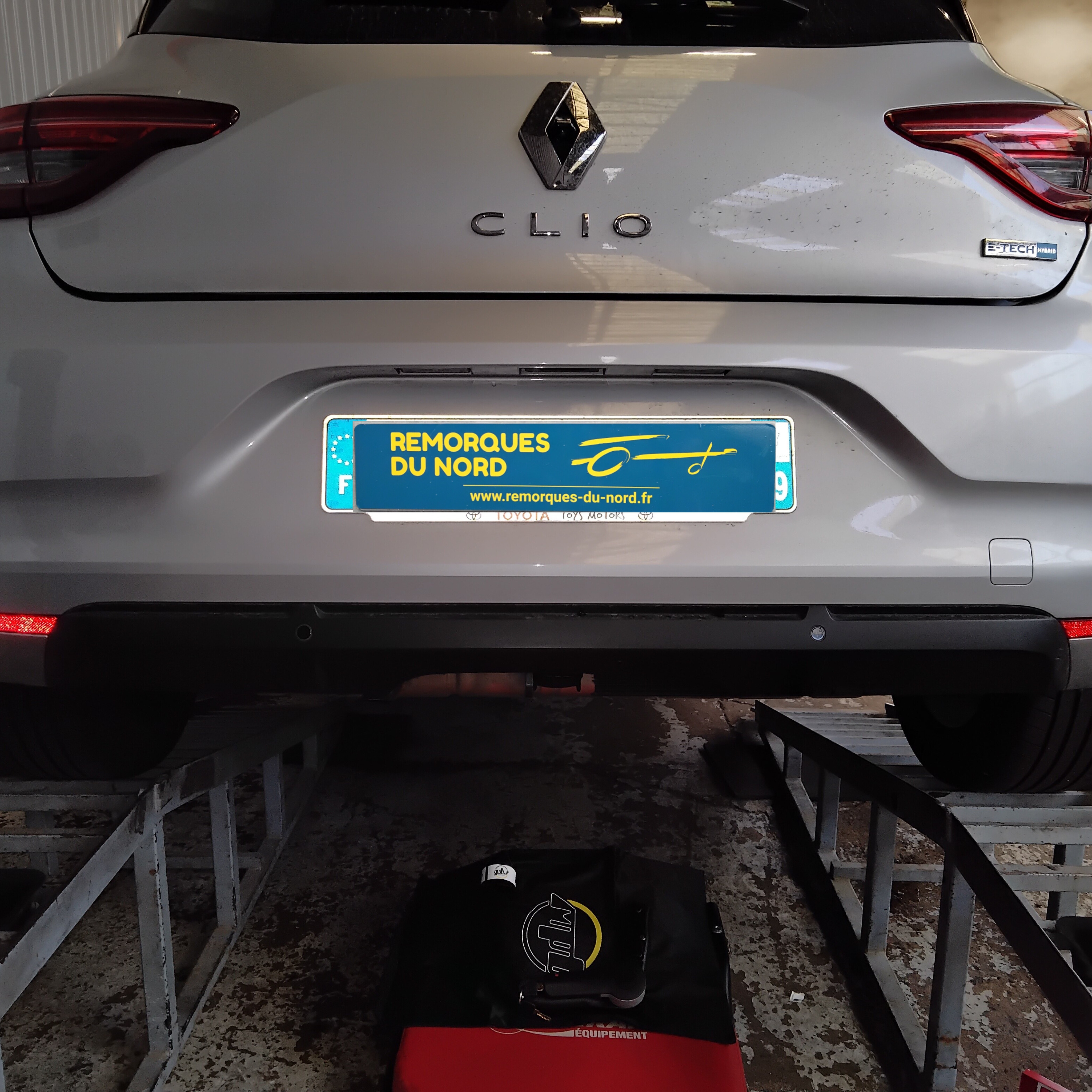 attelage sur Renault Clio E-tech