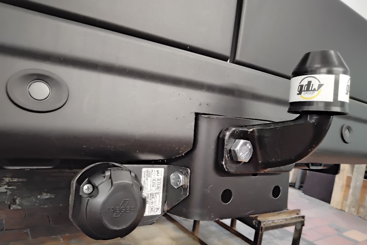 attelage sur Renault Master Fourgon