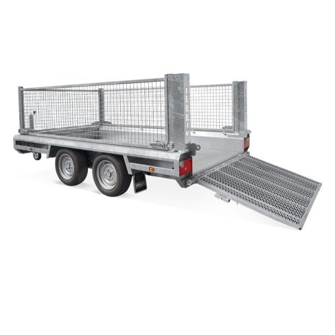 PORTE ENGIN TERRAX T23002 LK 2ES 294X150 TD  RAMPE:150CM    PTC:3000KG CU 2315 KG (2024)