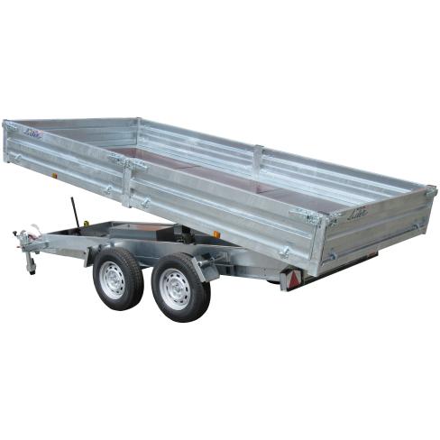 REM BENNE LIDER 39614PE  402X190X35 2XES 1800KG POMPE ELEC + MAN  PTC:2700/3000/3500KG      LSD1    (2024)   