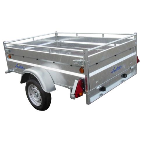 REMORQUE  ROBUST "42350"  203X134x(40+10)  BASC 1ES   LSD1  500KG   (JAN 23)    