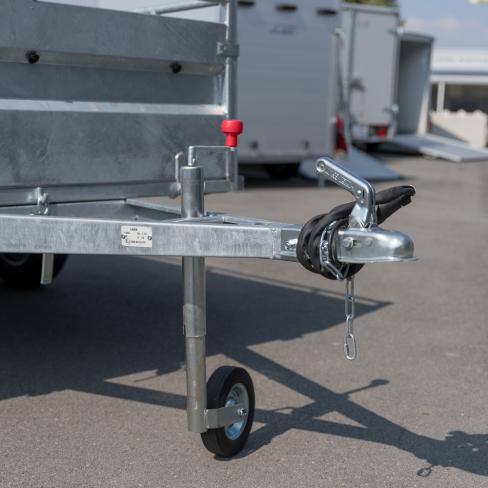 REMORQUE  ROBUST 40393 dim 253X134x(40+10)  1ES  PTC:500KG  LSD1  SANS FREIN   (JUILLET 2025)