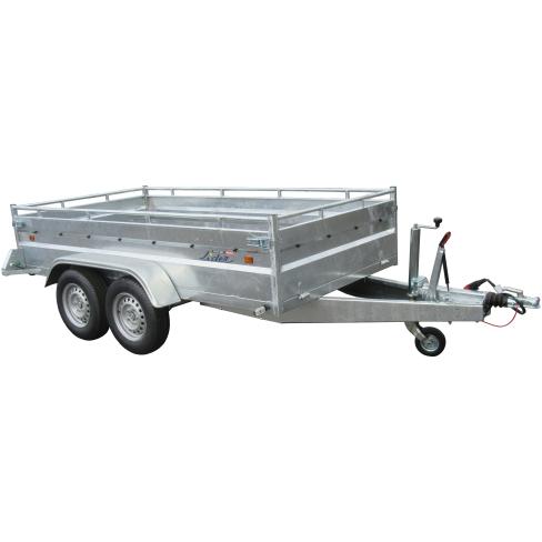 REMORQUE  ROBUST "38398"  300X150x(40+10)  2ES  PTC:2500 KG  LSD1  POSSIBLE:1500/2000/2500KG  FREINEE   (JUILLET 2025)   