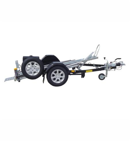 REMORQUE PORTE-MOTO  1 RAIL TYPE:KXL275  "FREINE"   PTC:750KG     MSD1    (FEV 2024)