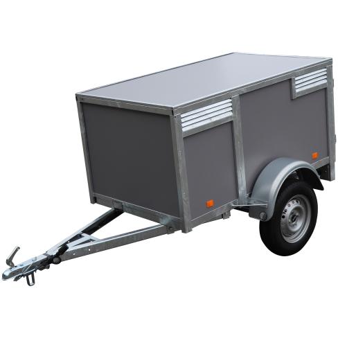 REMORQUE TYPE:3 CHIENS BOIS GRIS    PTC:500KG    (2023)   RSD1