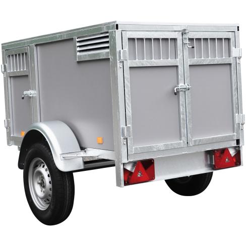 REMORQUE TYPE:3 CHIENS BOIS GRIS    PTC:500KG    (2023)   RSD1