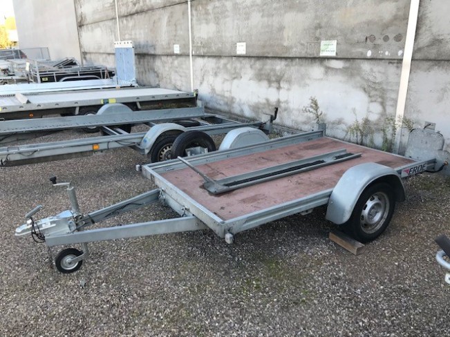 Remorque porte-moto plateau 500 Kg