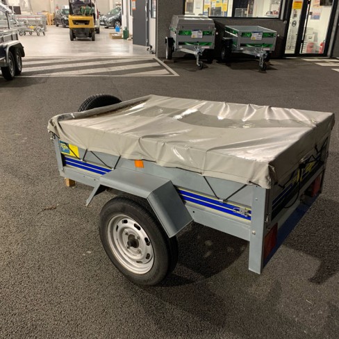 Remorque bagagère bâche plate 500 Kg
