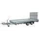 PORTE ENGIN ANSSEMS TERRAX  3500 2 ESSIEU  394X180 RAMPE 150 TIMON DROIT  PTC 3500KG  (sept 23)