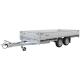 REMORQUE MEDAX-2 3000 502X223  RID ALU 2 ES RAMPES acier+LOGEMENT  PTC:3000KG   (JAN 23)