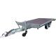 REMORQUE PLATEAU LIDER 40685L  406X215  TIMON REGLABLE ALKO BOITIER ROTULE +BASCUL HYDRAU ET HAYON 700MM PTC:2700/3000/3500KG     ATTENTION !!! HAUTEUR "MINI" ACCROCHAGE 575MM    (MAI 23) lsd1