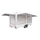 REMORQUE BOUTIQUE 5200 X 2000 X 2300 MM PTC 2700 KG (POIDS A VIDE 1000 KG = CHARGE UTILE DE 1700 KG) + HAYON LATERAL+HAYON ARRIERE+PORTE ACCES PAROI AVANT / SANS MEUBLE A L'INTERIEUR ET SANS INSTALLATION ELECTRIQUE (2024)