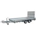PORTE ENGIN ANSSEMS TERRAX  3500 2 ESSIEU  394X180 RAMPE 150 TIMON DROIT  PTC 3500KG  (sept 23)