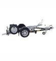 REMORQUE PORTE-MOTO  1 RAIL TYPE:KXL275  "FREINE"   PTC:750KG     MSD1    (FEV 2024)