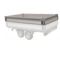 RIDELLES  ALU POUR PLATEAU LIDER 506X215  H:35CM (RIDELLES COTE EN 2 PARTIES)    (JAN 23) 