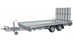 Remorques porte-engins avec hayon