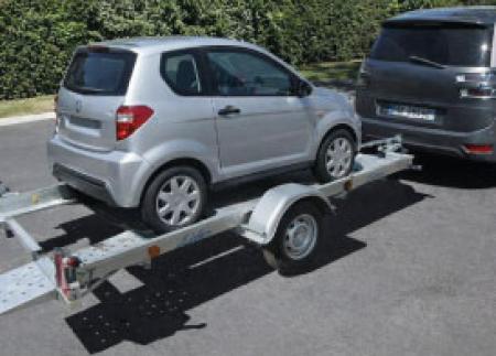 Transporter une voiture sans-permis