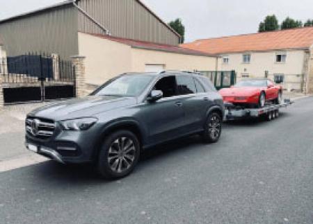 Transporter une voiture de sport