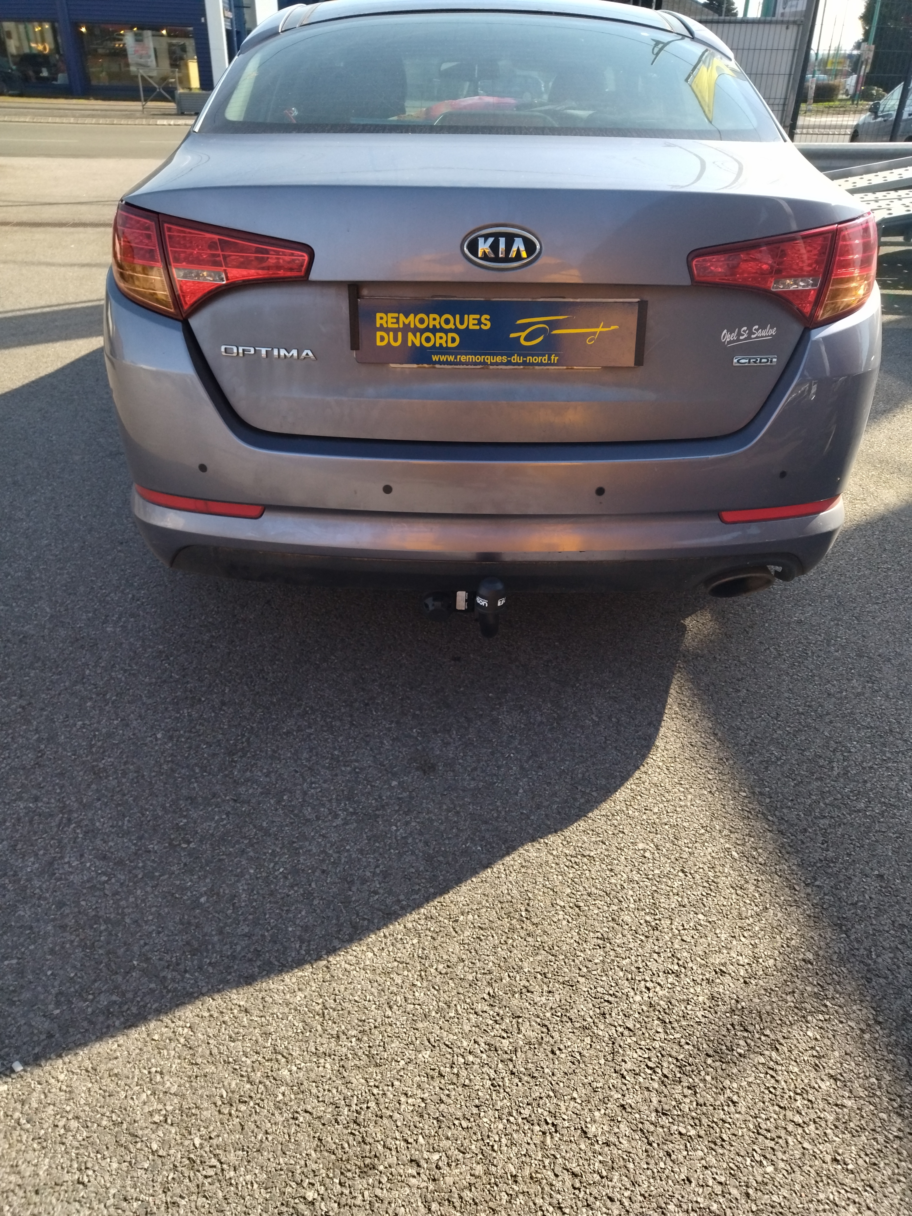 attelage sur Kia Optima