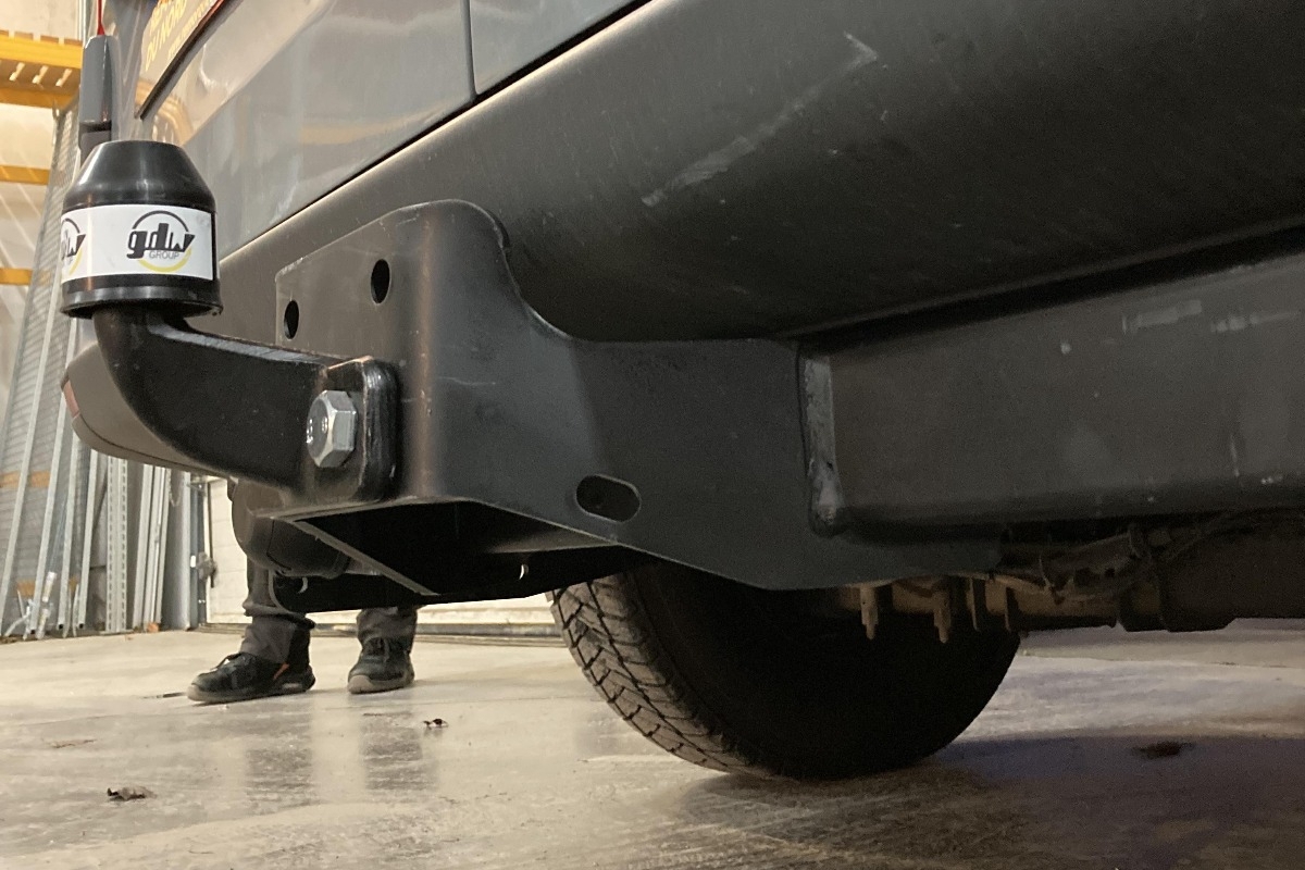 attelage sur Mercedes Sprinter fourgon