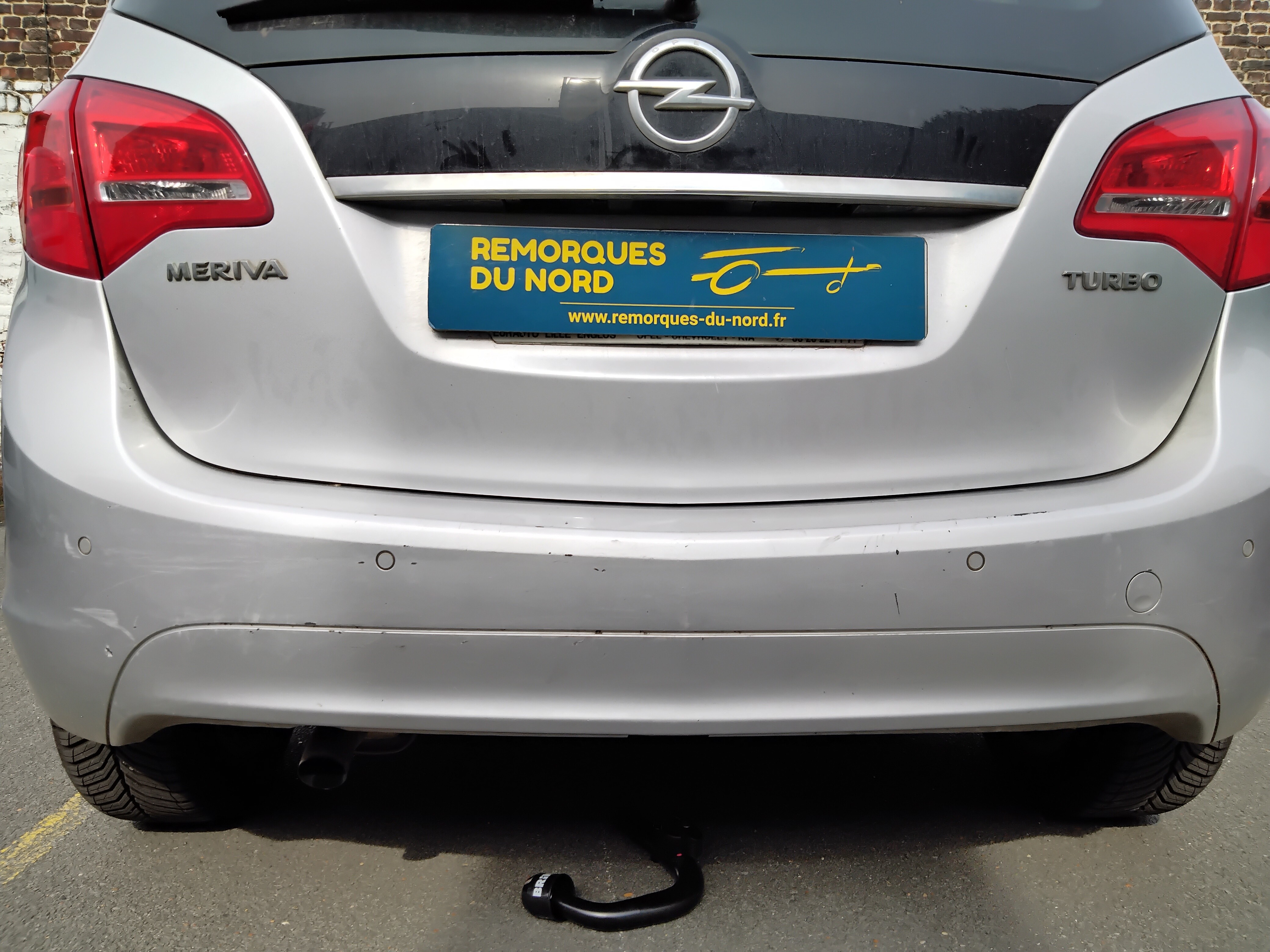attelage sur Opel Meriva
