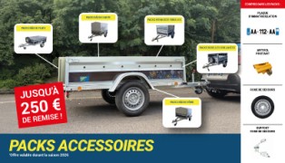 🔧 Packs accessoires remorque : équipez-vous efficacement