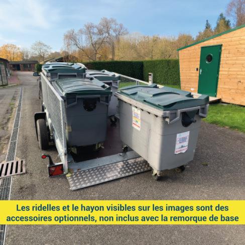 Remorque abaissante hydraulique XL150 Cochet