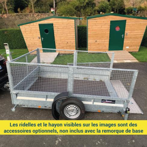 Remorque abaissante hydraulique XL150 Cochet