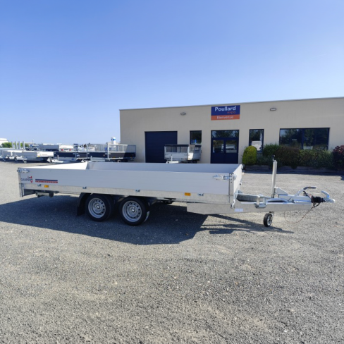 Remorque plateau fixe 405 x 198 Gaupen