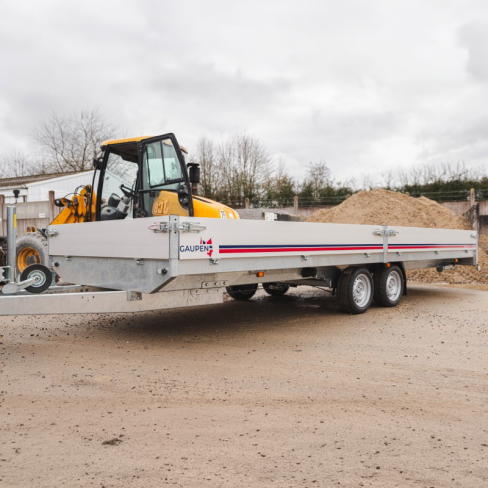 Remorque plateau fixe 508 x 208 Gaupen