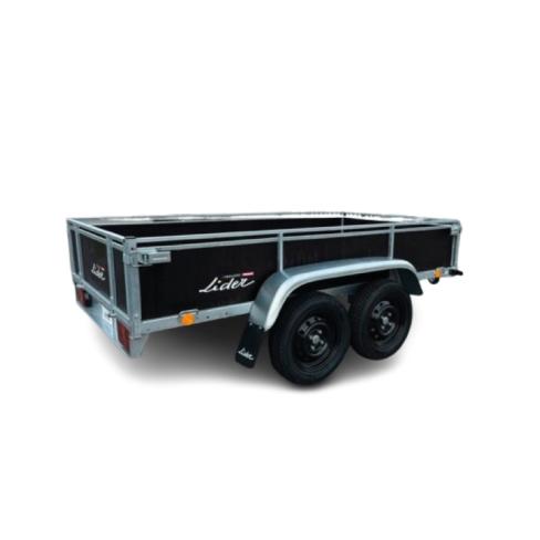 REMORQUE LIDER 43450  BOIS 251X133X40   2 X ESSIEUX    PTC:500KG  LSD1 (MAI 23)