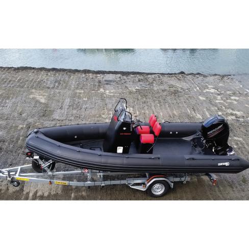 Remorque simple essieu pour bateaux à moteur Mecanorem PTC1400kg – www.