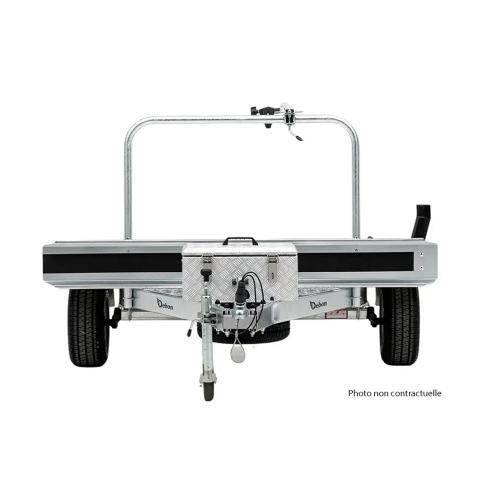 Remorque porte-moto transversale pour camping-car Roadster Camp
