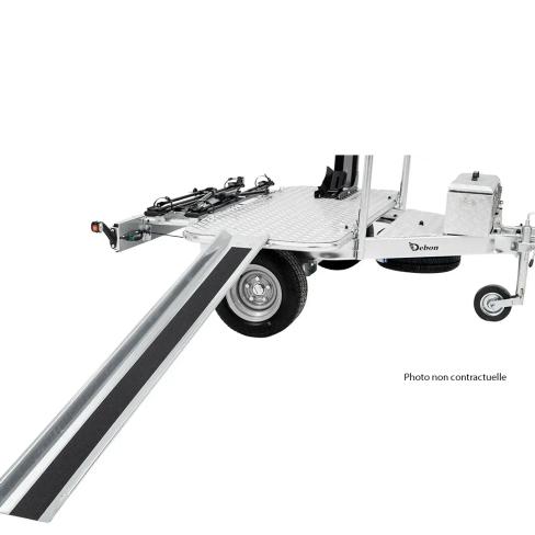 Remorque porte-moto transversale pour camping-car Roadster Camp