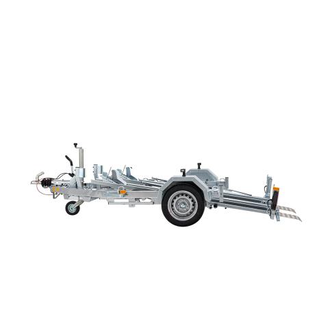 REMORQUE PORTE-MOTO  2 RAILS  2 MOTOS  TYPE:KXL  "FREINE"  1300KG   CU : 945 kg    (2025)