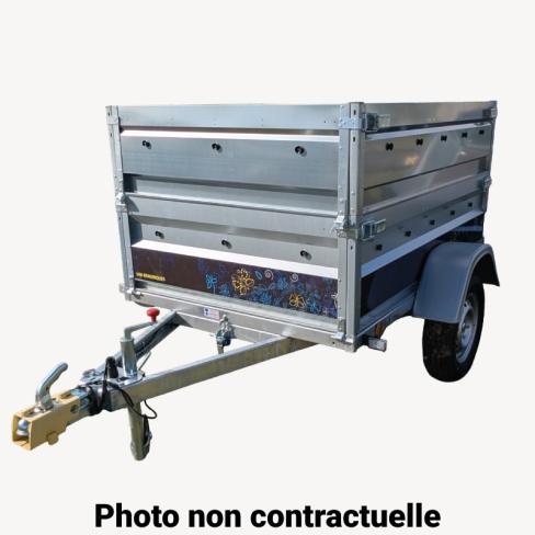 Pack Réhausses Ridelles remorque LUNI 233 freinée Lider