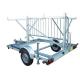 REMORQUE CHASSIS "R"  220 X 200 PORTE 24 X BARRIERES (+ OU - SELON MODELES)  PTC 750 KG -  PV 215KG (FEV 2024)