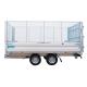 Remorque multifonctionnelle Benne et plateau basculant -2 Essieux de 1350 KG- 309x183 - PTC - 2700 KG - CU 1840 KG-Roues 195/60R12