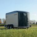 Fourgon Roadster C500 toit polyester blanc côtés alu porte latérale Debon