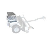 COFFRE RANGEMENT ALU REMORK  1230 x 380 x380  MM AVEC VERIN GAZ (mai 2020)