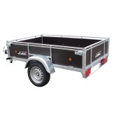 REMORQUE TYPE: L201  BOIS 201X133X40   1 X ESSIEUX    PTC:500KG à 750kg   (2026)    