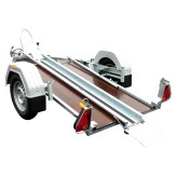 REMORQUE PORTE-MOTO  1 RAIL AVEC BLOC ROUE  TYPE:KXL150    PTC:500KG     MSD1   (FEV 2024)