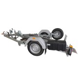 REMORQUE PORTE-MOTO  1 RAIL TYPE:KXL165  AVEC BLOC ROUE ET RAIL LARGE  PTC:600KG     MSD1    (FEV 2024)