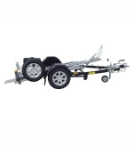 REMORQUE PORTE-MOTO  1 RAIL TYPE:KXL275  "FREINE"   PTC:750KG     MSD1    (FEV 2024)