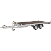 PORTE VOITURE TYPE: MSX2700  405X200  2ES RI PLANCHER EN MULTIPLEX RAMPES ACIER:2,50M AVEC TREUIL, SUPPORT ET BEQUILLES  PTC:2700KG  TOUS LES 100KG   (2025)