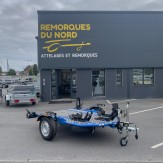 Offre de lancement sur les remorques porte moto 499 kg Carrosserie de la  France