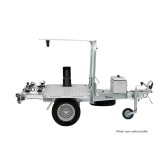 Remorque porte-moto transversale pour camping-car Roadster Camp